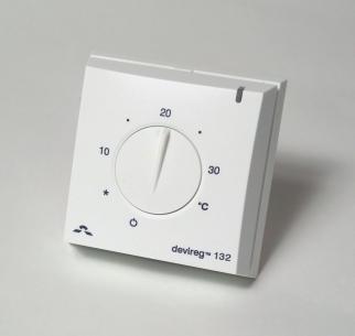 rumfler og ledning med termostat 132 devireg