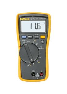 mikroampere og temperatur med multimeter hvac 116 fluke