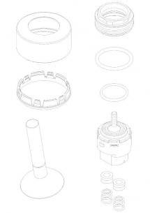 2 ndvask h kken k til kartushe damixa