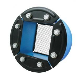 80mm 80x - beslag galvaniseret med 125-ramme r