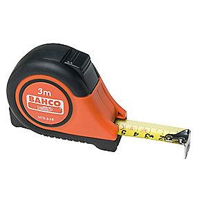 mtb-3-16 autolock med plasthus 16mm båndmål 3m bahco
