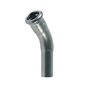 m-bakke muffe 1 med 45 mm 108 b�jning press rustfri xpress vsh