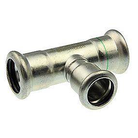 m-bakke mm 108 - 54 - 108 t-stykke press rustfri xpress vsh