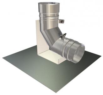 mm 130 ring b med 85 foringsvinkelstykke omega metalbestos