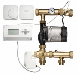 alpha2 vejrkomp med vejs 3 roth shunt gulvvarme