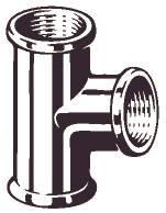 dgods r 1 x 34 x 1 t-stykke viega