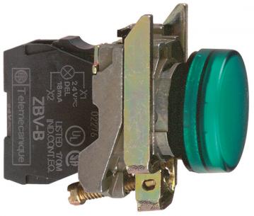 230vac led grn signallampe