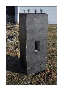 bolte bte ist med betonfundament rdig f