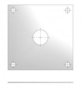 mm 300 x 300 c c beskabelon st
