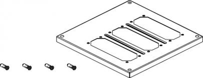 c2x3fl flangehul ksel d