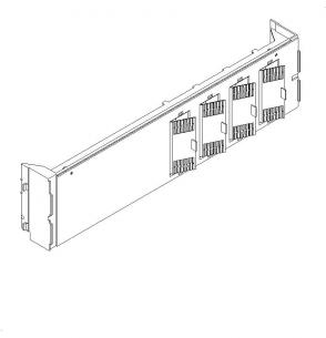 meter 4x1 bund kning iso-skinneafd