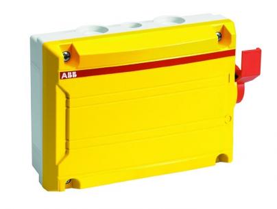 bws616ytpn lpekontakt hj m16 m32 6polet 16a gul sikkerhedsafbryder