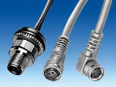 vinklet han 5-pin m12 stik