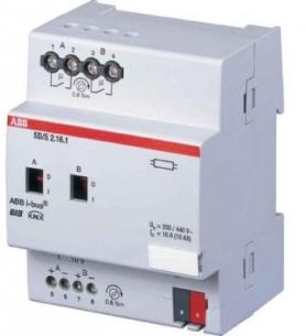 1 16 2 s sd mdrc a 16 1-10v 2-kanal mpningsmodul d kontakt- knx