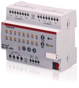 1m 16 s8 dlr mdrc 8-kanal controller light dali knx