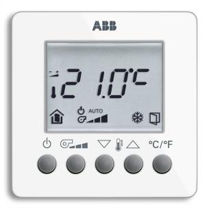 11-84-500 6138 hvid farve display med rumtermostat knx