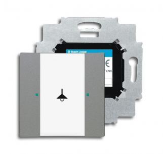 01-803-500 6125 metalgr meteor farve 1-tryk betjeningselement knx