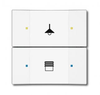 02-84-500 6126 studiehvid davos farve tryk 4 2 betjeningselement knx
