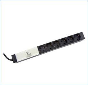 transientbeskyttelse med dk lmj 6x230v 19 powerpanel