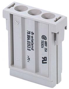 3-pol 40a 630v crimp indsats flex revos