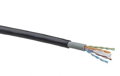 afklip t500 leviton sort pe rs udend utp u kat6 datakabel