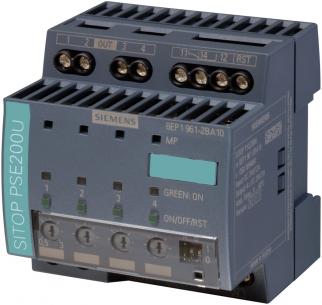 a 3 dc v 24 indgang 4-kanals modul selektivitet a 3 pse200u sitop