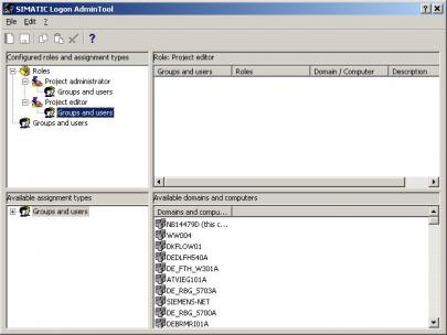 client 10 access remote sw logon simatic