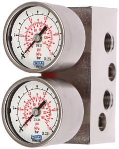 virkende enkelt ps2 sipart manifold manometer