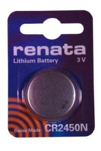 lithium mah 540 3v cr2450n batteri