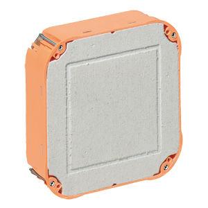 fiberplade med 165x165x72mm universal boks
