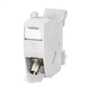 st st adapter med skinne din fiber dataudtag ie