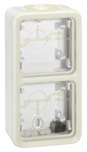 hvid membran modul 4 lodret underlag ip55 55 plexo