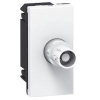 hvid 1m hun ohm 93 75 bnc mosaic multimedieudtag