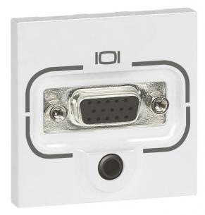 hvid 2m 5mm 3 mini-jack 1x svga hd15 1x video mosaic multimedieudtag