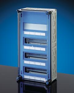 din-skinne 1 modul 3x12 kasse mi