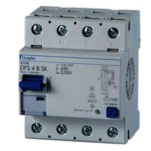side venstre i n b type ma 500 a 63 4p pfi rccb dc ac msafbryder fejlstr