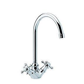 krom bundventil m 2-grebs ndvaskarmatur h tradition damixa