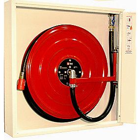 hvid slange 25mm mtr 30 med slangeskab 3sw falck