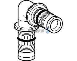 geberit 40mm 90g mepla vinkel