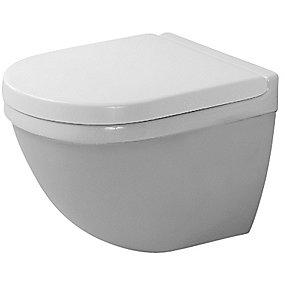 wondergliss og montering skjult med 360x485mm compact gtoilet v 3 starck duravit