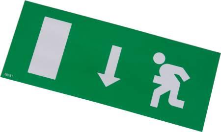 42m ned flugtvejsskilt