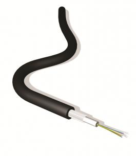 sort pe rs udend multilmode 24xom4 unitube fiberkabel