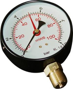 mws bar 0-10 2 100x1 manometer