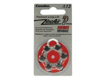 stk 6 280mah 4v 1 celle zink-air pr48 - camelion