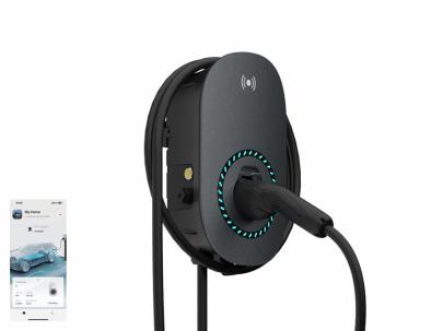 sort kabel m 5 bluetooth wifi 2 type kw 11 lader ev wallbox fullwatt