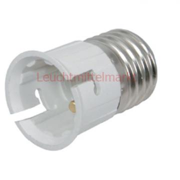 sokkel b22 til e27 fra fatningsadaptor