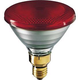 varmelampe d r e27 par38 ir175c 175w d infrar philips