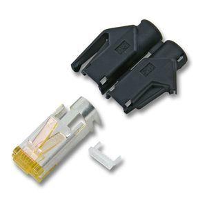 stp hirose rj45 kat6a plug modular