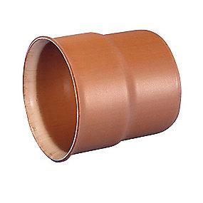 rib muffe glat til 250-250mm overgang wavin