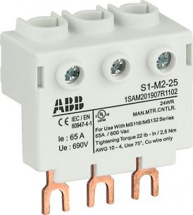 mo132 ms ms116 for 65a 25mm2 tilslutning j h s1-m2-25 tilslutningsklemme